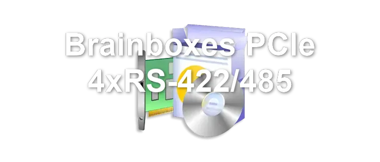 Brainboxes PCIe 4xRS-422/485