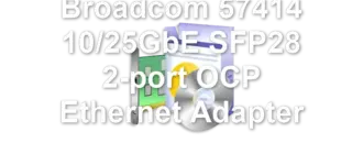 Broadcom 57414 10/25GbE SFP28 2-port OCP Ethernet Adapter