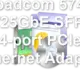 Broadcom 57454 10/25GbE SFP28 4-port PCIe Ethernet Adapter