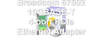 Broadcom 57502 10GBASE-T 4-port PCIe Ethernet Adapter