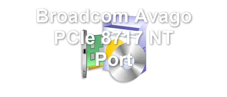 Broadcom Avago PCIe 8717 NT Port