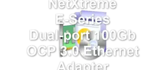 Broadcom NetXtreme E-Series Dual-port 100Gb OCP 3.0 Ethernet Adapter