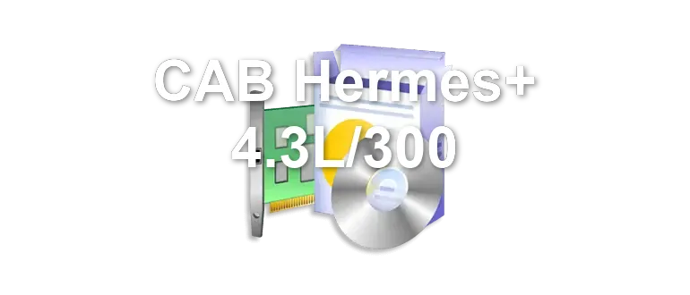 CAB Hermes+ 4.3L/300