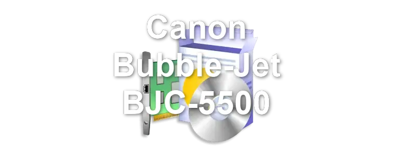 Canon Bubble-Jet BJC-5500