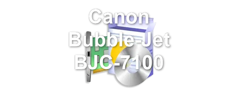 Canon Bubble-Jet BJC-7100