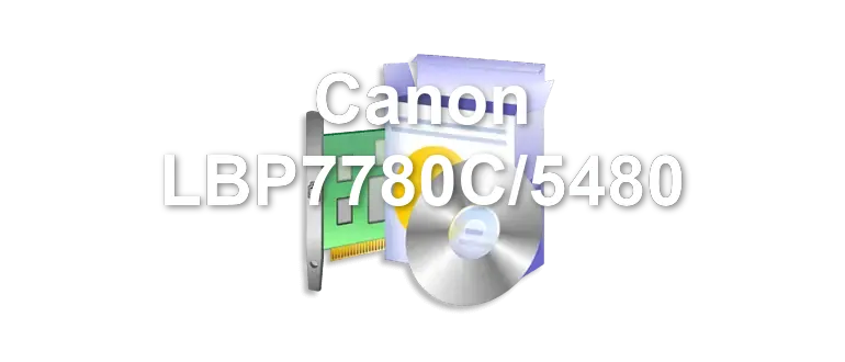 Canon LBP7780C/5480
