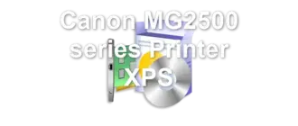 Canon MG2500 series Printer XPS