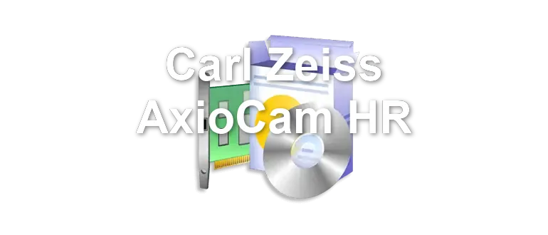 Carl Zeiss AxioCam HR