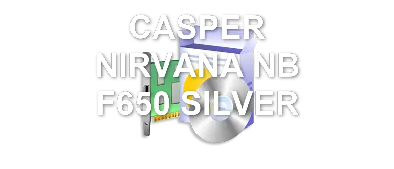 CASPER NIRVANA NB F650 SILVER