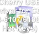 Cherry USB Driver for CDI (G83-6107/6108xxM Hot Keys)