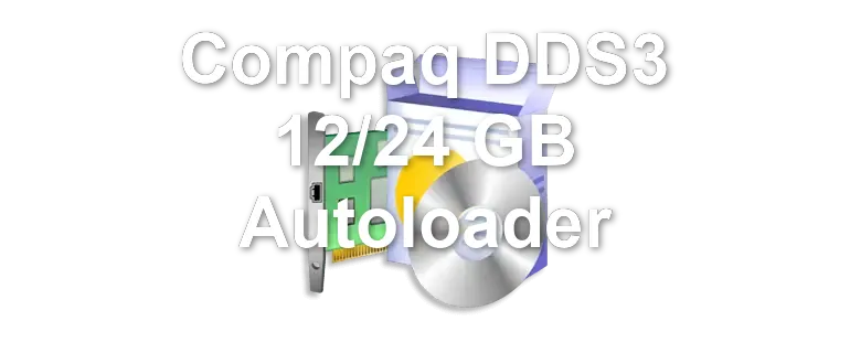 Compaq DDS3 12/24 GB Autoloader