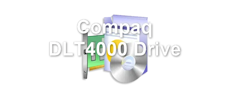 Compaq DLT4000 Drive