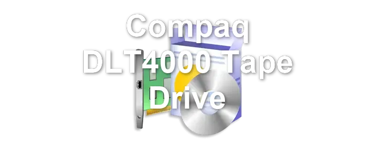 Compaq DLT4000 Tape Drive