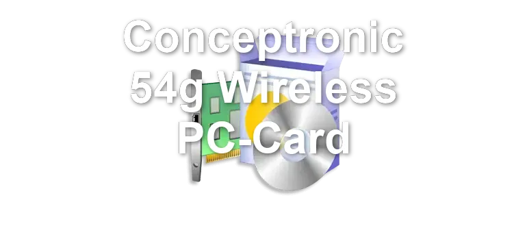 Conceptronic 54g Wireless PC-Card