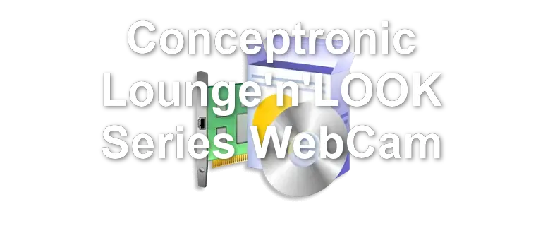 Conceptronic Lounge'n'LOOK Series WebCam