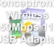 Conceptronic Wireless 150Mbps 11n USB Adapter
