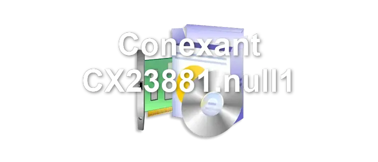 Conexant CX23881.null1