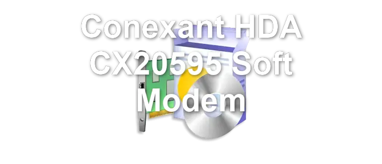 Conexant HDA CX20595 Soft Modem