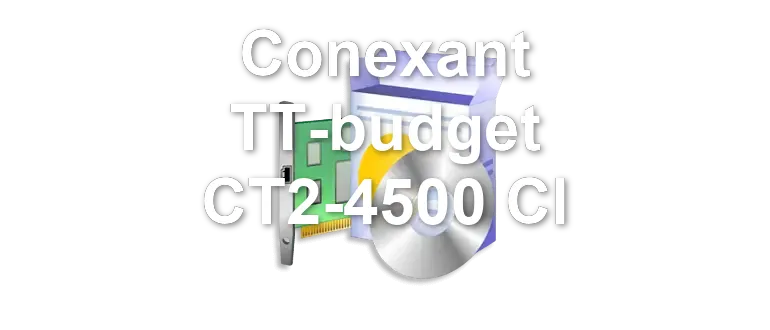 Conexant TT-budget CT2-4500 CI