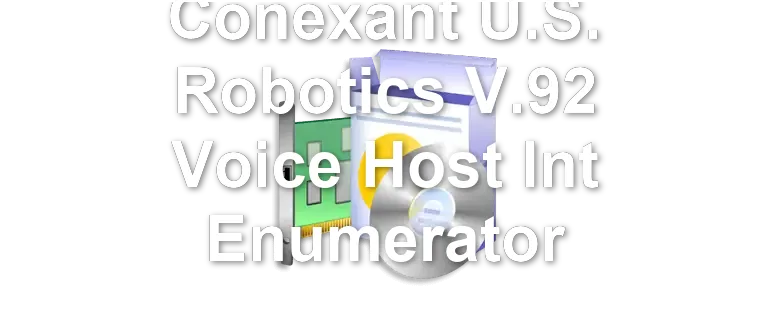 Conexant U.S. Robotics V.92 Voice Host Int Enumerator