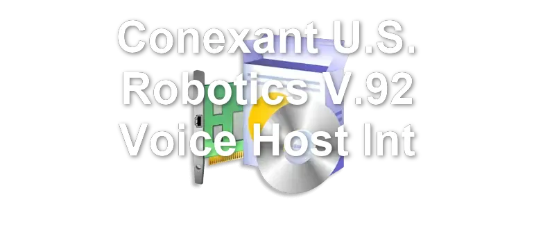 Conexant U.S. Robotics V.92 Voice Host Int
