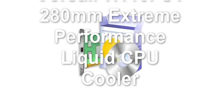 Corsair H110i GT 280mm Extreme Performance Liquid CPU Cooler