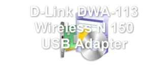 D-Link DWA-113 Wireless N 150 USB Adapter