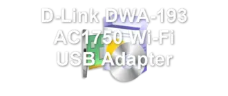 D-Link DWA-193 AC1750 Wi-Fi USB Adapter