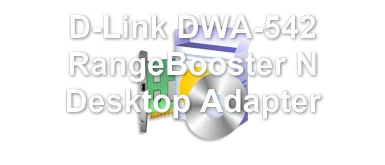 D-Link DWA-542 RangeBooster N Desktop Adapter
