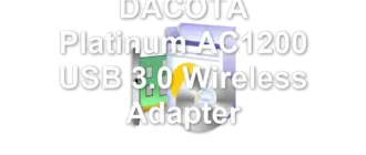 DACOTA Platinum AC1200 USB 3.0 Wireless Adapter