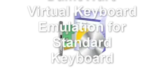 DameWare Virtual Keyboard Emulation for Standard Keyboard