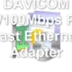 DAVICOM 10/100Mbps PCI Fast Ethernet Adapter