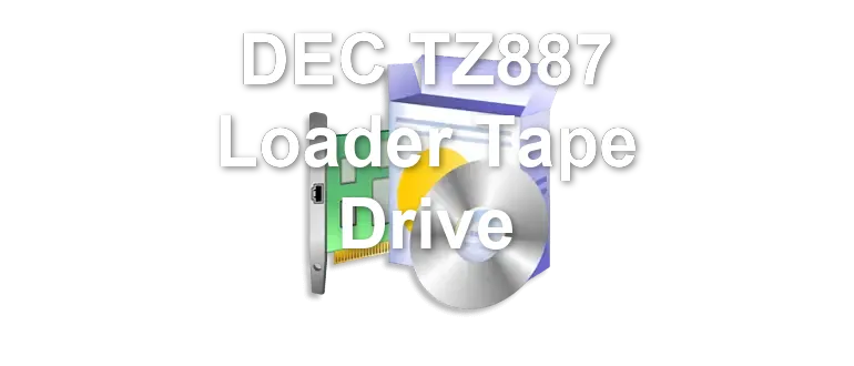 DEC TZ887 Loader Tape Drive
