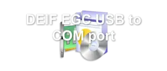 DEIF EGC USB to COM port