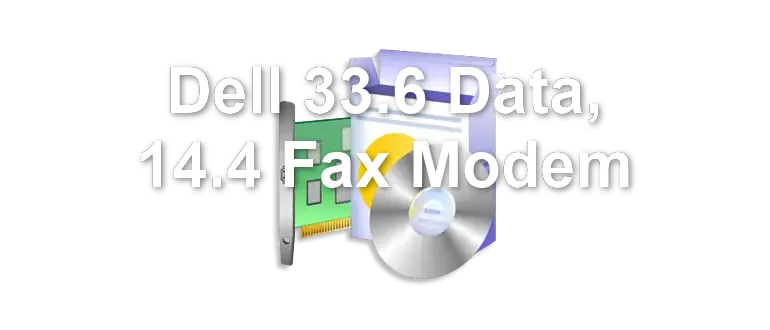 Dell 33.6 Data, 14.4 Fax Modem