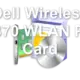 Dell Wireless 1370 WLAN PC Card