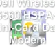 Dell Wireless 5560 HSPA+ Mini-Card Data Modem