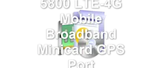 Dell Wireless 5800 LTE-4G Mobile Broadband Minicard GPS Port