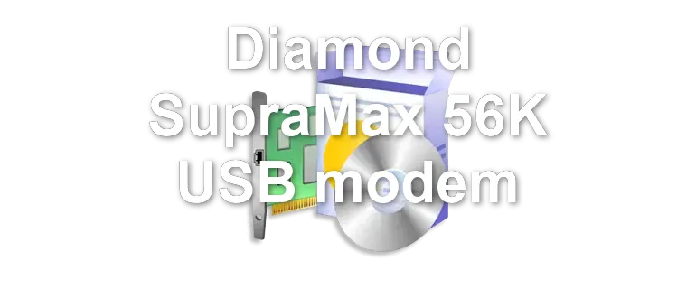 Diamond SupraMax 56K USB modem