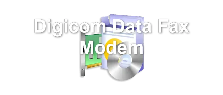 Digicom Data Fax Modem
