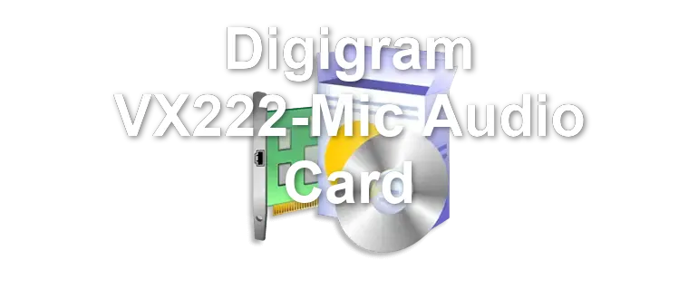 Digigram VX222-Mic Audio Card