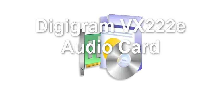Digigram VX222e Audio Card