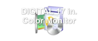 DIGITAL 17 in. Color Monitor