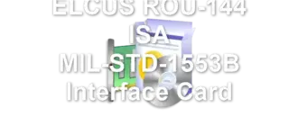 ELCUS ROU-144 ISA MIL-STD-1553B Interface Card
