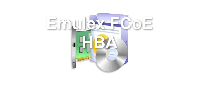 Emulex FCoE HBA