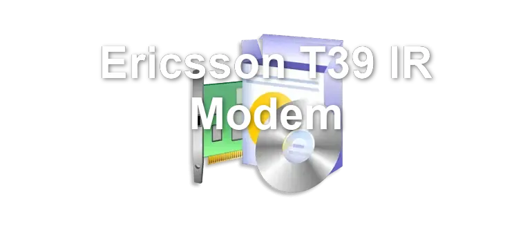 Ericsson T39 IR Modem