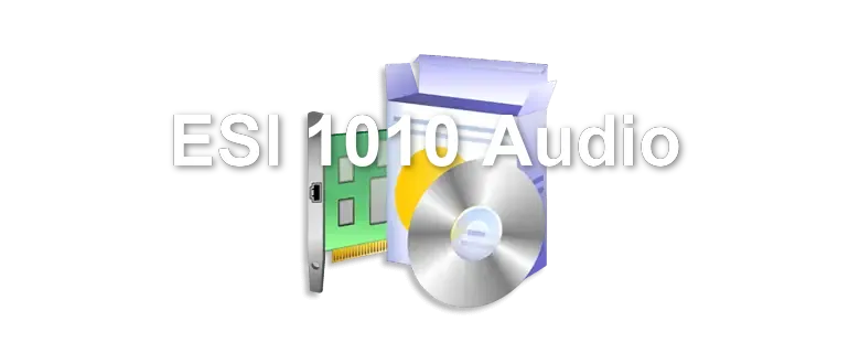 ESI 1010 Audio