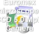 Euromex microscopen CCD 5.0 Mpix Camera