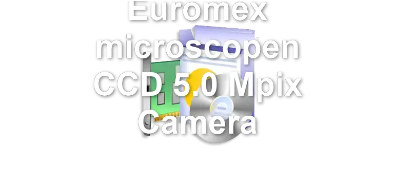 Euromex microscopen CCD 5.0 Mpix Camera