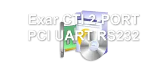 Exar CTI 2-PORT PCI UART RS232